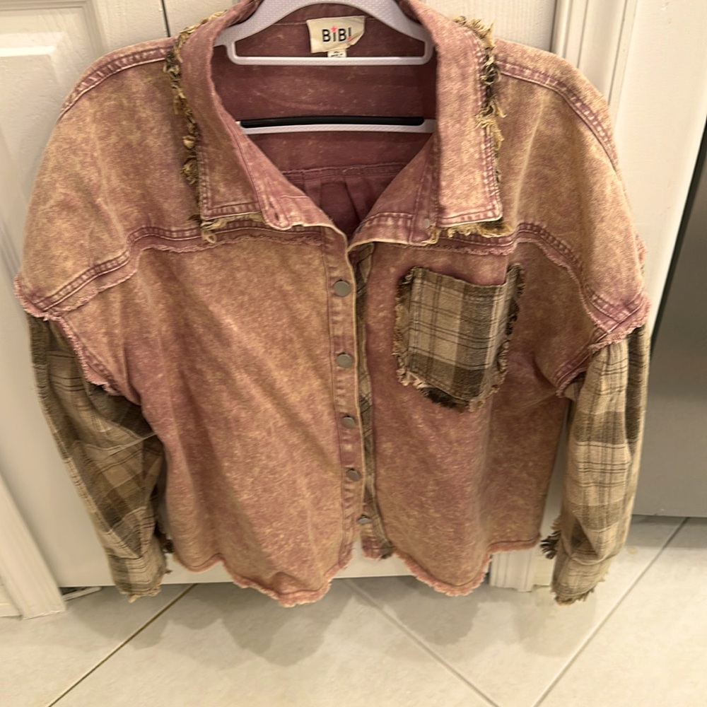 New Jean Jacket Shabby Chic